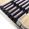 vidaXL Lattenrost mit 42 Latten 7 Zonen 140x200 cm [246466] Bild 5
