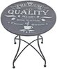 'ROYAL' Bistro-Set, 3-tlg, Metall Grau Bild 3