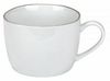 Lambert PIANA KAFFEE-/TEETASSE WEIß RAND GRAU 60020070 SK Bild 4