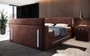Boxspringbett Divalo mit TV Lift und Stauraum 140x200 Braun H2 (bis 70kg) Bild 3