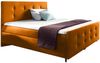 99rooms Primo Boxspringbett 180x200 cm Velours MONOLITH Gelb Bild 4