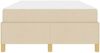 vidaXL Bettrahmen mit Matratze Creme 120 x 190 cm Stoff 3398925 Bild 5