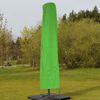 Schutzhülle HWC für Ampelschirm bis 4,3 m (3x3 m), Abdeckhülle Cover mit Reißverschluss ~ grün Bild 3