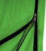 Schutzhülle HWC für Ampelschirm bis 4,3 m (3x3 m), Abdeckhülle Cover mit Reißverschluss ~ grün Bild 4