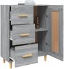 vidaXL Sideboard Grau Sonoma 69,5x34x90 cm Holzwerkstoff 817370 Bild 5