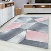 Kurzflor Teppich Balia rechteckig - 240x340 cm - Pink Bild 2