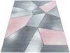 Kurzflor Teppich Balia rechteckig - 240x340 cm - Pink Bild 3