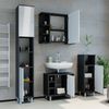 Vicco 'Fynn' Waschtischunterschrank, Holz, 60 x 54 x 32 cm, Anthrazit/Weiß Bild 4