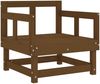 vidaXL Gartenstühle 2 Stk. Honigbraun Massivholz Kiefer 825390 Bild 3