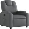 vidaXL Relaxsessel Grau Kunstleder 3205542 Bild 2