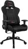Arozzi Inizio Gaming Stuhl, Stoff, Schwarz, 53 x 47 x 133 cm Bild 2