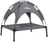 vidaXL Hundeliege mit Dach Anthrazit Oxford-Gewebe und Stahl 172596 Bild 2