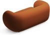Micadoni Sofa Kate 2-Sitzer Samt Terrakotta Bild 3