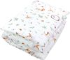 TupTam Kinderbettdecke-Set, Ganzjahresdecke, 2tlg., 1x Bettdecke, 1x Flachkissen, Lichtung / Rehe, 135x100 cm Bild 2