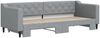 vidaXL Tagesbett Ausziehbar Hellgrau 80x200 cm Stoff 3197421 Bild 3