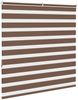 vidaXL Doppelrollo Braun 140x150 cm Stoffbreite 135,9 cm Polyester 4014347 Bild 4