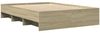 vidaXL Bettgestell ohne Matratze Sonoma-Eiche 140x190 cm Holzwerkstoff 3295683 Bild 4