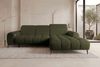 Couch Kairo L Form in Stoff - Chenille - olive - Rechts Bild 3