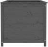 vidaXL Hochbeet Grau 119,5x82,5x78 cm Massivholz Kiefer 825312 Bild 4