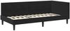 vidaXL Eckbettgestell mit Kopfteil Schwarz 80 cm x 200 cm Samt 42016211 Bild 4