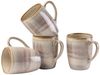 Gipfelstück Becher Nebelwald, Steinzeug, Scandi-Style, Reaktivglasur, jedes Stück ein Unikat, 4-teilig Bild 4