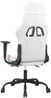 vidaXL Gaming-Stuhl mit Fußstütze Weiß und Rosa Kunstleder 3143662 Bild 5