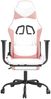 vidaXL Gaming-Stuhl mit Fußstütze Weiß und Rosa Kunstleder 3143662 Bild 3