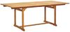 vidaXL 7-tlg. Garten-Essgruppe Polypropylen und Massivholz Grau 3281734 Bild 5