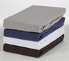 BURI Boxspring Spannbettlaken 150x200x35cm 180gsm Jersey Baumwolle Tuch Überzug Bild 1