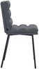 vidaXL Esszimmerstühle 6 Stk. Dunkelgrau Samt 3315653 Bild 5