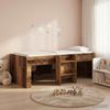 vidaXL Hochbett für Kinder Altholz 203 x 101,1 x 68,5 cm Holzwerkstoff 3422553 Bild 3