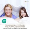 Carpe Sonno Bettwäsche Leichte Renforce Bettwäsche 135x200 155x220 Baumwolle Einfarbig Uni, Renforcé, Uni Bettbezug 155x220 Schwarz - Extra Leicht & Oeko-Tex Bild 3