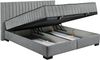 Stella Trading NAGOL C Boxbett 180x200, Anthrazit - Bequemes Doppelbett mit Bettkasten und Premium 9-Zonen-Federkern Wendematratze - 205 x 114 x 214 cm (B/H/T) Bild 4