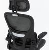 Flexibler Bürostuhl in moderner Mesh-Optik ergonomischer Schreibtischstuhl mit Nacken- und Lordosenstütze Gamingstuhl mit atmungsaktiver Netzrückenlehne und Wippfunktion Anthrazit Bild 5
