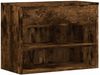 vidaXL Schuhbank Räuchereiche 60x30x45 cm Holzwerkstoff 816050 Bild 2