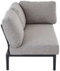 Eck-Lounge Sofa MONDO Latea, Aluminium, Grau, 150 x 78 x 80 cm Bild 4