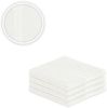 4 x Handtuch 500 g/m² 50 x 100 cm Weiß Bild 2