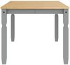 vidaXL Esstisch Corona Grau 180x90x75 cm Massivholz Kiefer 4005721 Bild 5