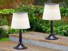 2er Set LED Solar Outdoor Tischleuchten Schwarz, Höhe 36cm Bild 5