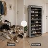 Relaxdays Schuhschrank VALENTIN hoch Bild 3