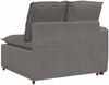 vidaXL Modulares Sofa Endmodul mit Armlehne Kissen Hellgrau 100 cm 4104407 Bild 5