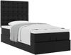 vidaXL Ottoman-Bett mit Matratze Schwarz 90x190 cm Kunstleder 3312976 Bild 4