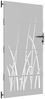 vidaXL Gartentor 85x175 cm Cortenstahl Gras-Design 153224 Bild 3