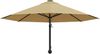 vidaXL Sonnenschirm zur Wandmontage mit Metall-Mast 300 cm Taupe 44866 Bild 4
