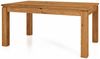 Esstisch Tinci aus Wildeiche massiv 80x150x77 cm mit Holzbeinen Bild 1