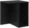 vidaXL Beistelltisch 2 pcs Schwarz Eichen-Optik 37 x 32 x 40 cm 891083 Bild 5