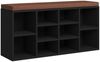 vidaXL Schuhbank Schwarz 103x30x48 cm Holzwerkstoff 342609 Bild 2