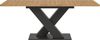 Esstisch Motion X-Fuß - ausziehbar - Artisan Eiche / Grau Bild 4