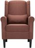vidaXL Sessel Braun Stoff [248617] Bild 3