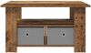 vidaXL Couchtisch mit Schubladen Altholz 77 x 55 x 42 cm Holzwerkstoff 8000418 Bild 5